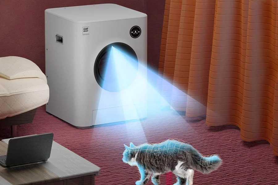 cat litter machine